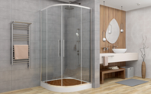 Душевое ограждение Deto HC 120 Chrome