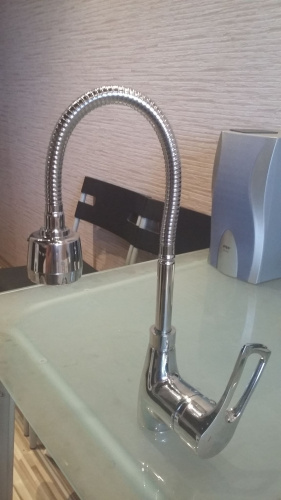 Смеситель для кухонной мойки Rossinka T (T40-26) фото 3