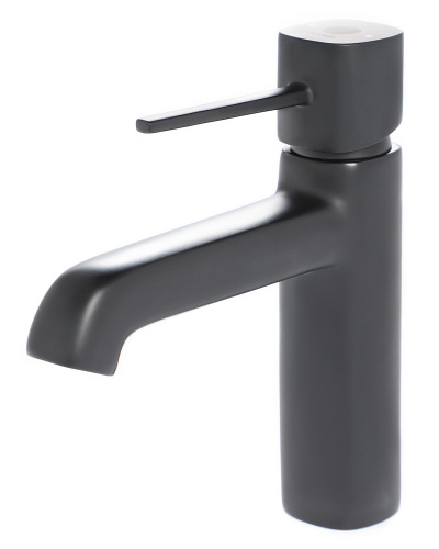 Смеситель для раковины Orange Karl M05-021b черный фото 4