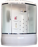 Душевая кабина Royal Bath  RB 150ALP-C-CH (матовое) правая