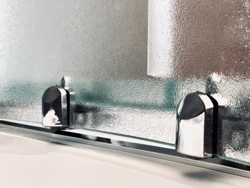 Душевая кабина Royal Bath  RB 8120BK2-M-CH (матовое) левая фото 3