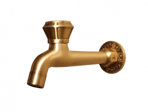 Сливной кран BRONZE DE LUXE длинный  (насадка-"рассекатель") (21596/1)