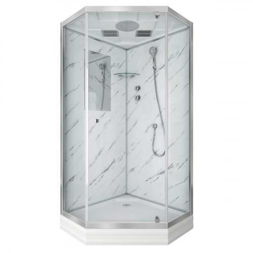Душевая кабина Niagara Lux 7702DM Мрамор фото 3