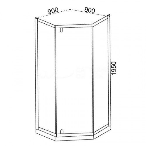 Душевой уголок Cerutti SPA C3ABD фото 8