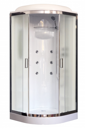 Душевая кабина Royal Bath  RB 90HK2-M-CH (матовое)