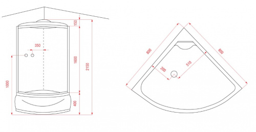 Душевая кабина Arcus AS-108 фото 2