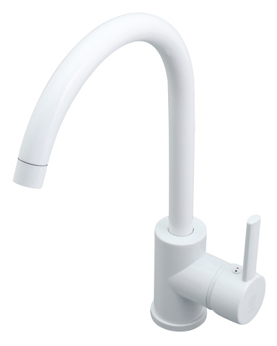 Смеситель для кухни OneLife P04-001w полимерный фото 6