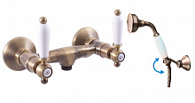MK580.5/2SM MORAVA RETRO - смеситель классический для душа, лейка, ЦВЕТ БРОНЗА RAV Slezak
