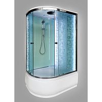 Душевая кабина Deto (DTO)  EM4511 R с LED-подсветкой и гидромассажем