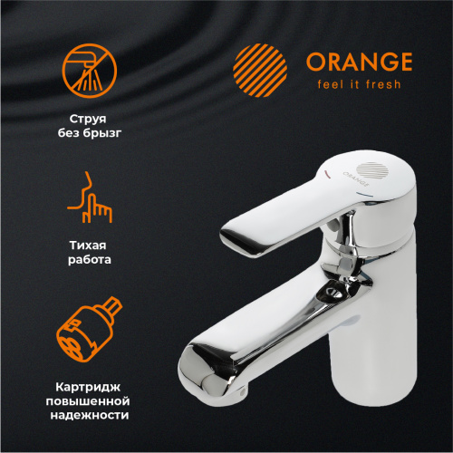 Смеситель для раковины Orange Prim M42-021cr фото 10