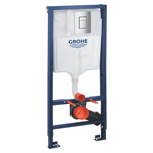 Инсталляция Grohe Rapid SL 38772001+унитаз Alicaness  Juse P1015 безободковый,сиденье микролифт фото 7
