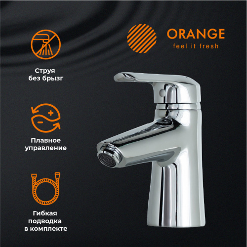 Смеситель для раковины Orange Tony M54-021cr фото 9