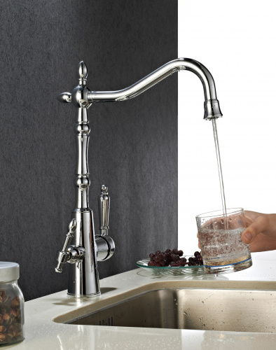 Смеситель для кухонной мойки Rossinka Z (Z35-33) фото 3