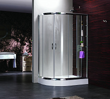 Душевое ограждение GROSSMAN GR-9120L Classic 120*80*185 с ПОДДОНОМ двери раздвижные