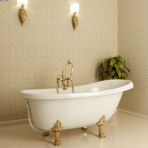 Ванна из искуственного мрамора Фэма Стиль Салерно 168х65