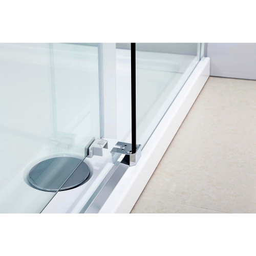 Душевая дверь в нишу  Black & White S218 фото 5