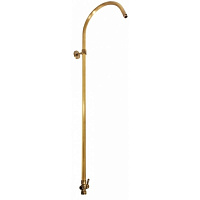 MD0654SM Душевая штанга 1012 мм. d22 мм., БЕЗ переключателя G3/4 (MD0629SM), металл, ЦВЕТ БРОНЗА RAV Slezak
