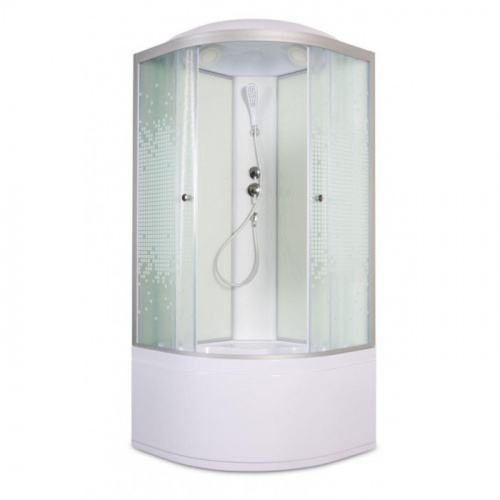 Душевая кабина Deto (DTO)  L 910 стандартная (100x100х215)