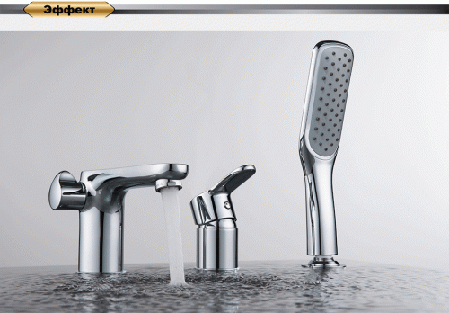 Смеситель для ванны D&K Rhein Marx (DA1394941) фото 6