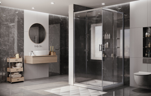 Душевое ограждение Ambassador Kingston 14011103 (1000x1000x2000), 1 место фото 2