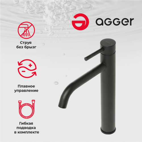 Смеситель для раковины Agger Zest A0712144 фото 9