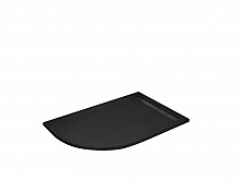 WeltWasser WW TRR 12080 STONE-BL R Черный. Размер 1200х800х30 мм Душевой поддон+СИФОН (2 кор.)