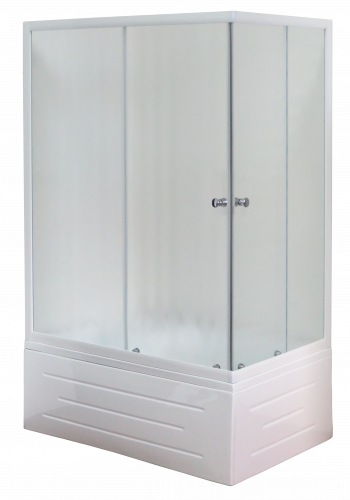 Душевой угол Royal Bath RB 8100BP-C (матовое) левый фото 2