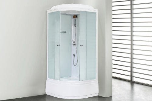Душевая кабина Royal Bath  RB 90CK5-WC (белое/матовое) фото 2