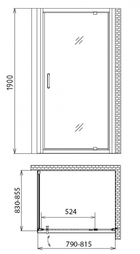 Душевой уголок Gemy Sunny Bay S28150-A85 фото 6 Душевой уголок Gemy Sunny Bay S28150-A85 фото 6