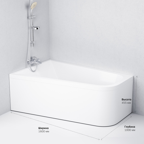 Ванна AM.PM Spirit W72A-160L100W-A2 фото 9