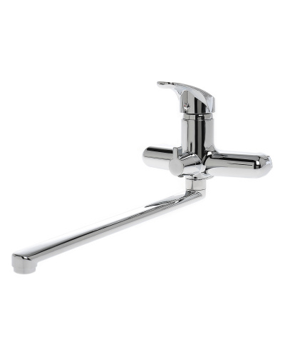 Смеситель для ванны OneLife P01-211cr полимерный фото 3