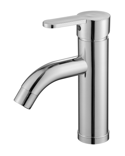 OneLife P99-020cr полимерный смеситель для раковины, хром фото 3