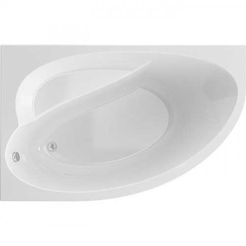 Акриловая ванна Alex Baitler Nero 160х100 левая  пустая фото 2