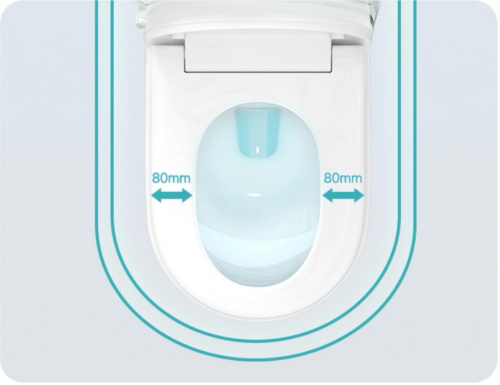 Электронный напольный унитаз-биде TIMO TЕ-741B  фото 7