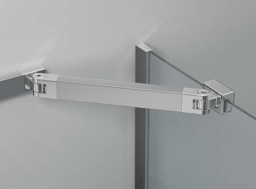 Душевое ограждение Ambassador Diamond 12011102 (1000x1000x2000), 1 место фото 4