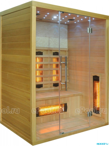 Инфракрасная кабина (сауна) SaunaMagic Glass RCS Medium фото 5