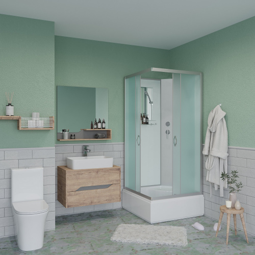 Душевая кабина Niagara  NG-1108-14BK (900х900х2000) фото 3