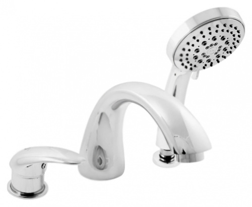 D469.5Y DUNAJ смеситель каскадный на 3 отверстия RAV Slezak