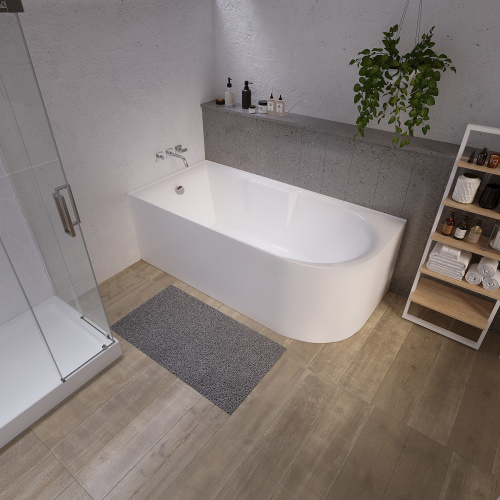 Ванна пристенная GrossmanGR-2201L (75x150x56) GROSSMAN 1 место фото 4