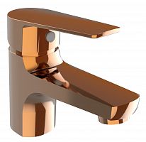 Смеситель для раковины Orange Loop M26-021rg розовое золото