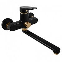 CO153.5CMATZ COLORADO - смеситель для ванны/умывальника, ЦВЕТ ЧЕРНЫЙ МАТОВЫЙ/ЗОЛОТО RAV Slezak