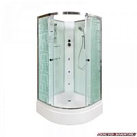 Душевая кабина Deto (DTO)  EM 2710 N без крыши с гидромассажем