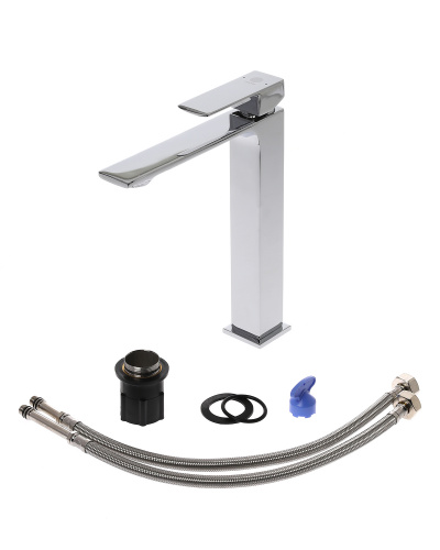 Смеситель для раковины Orange Lutz M04-121cr фото 5