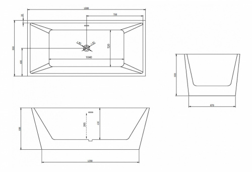Акриловая ванна ABBER AB9224-1.5 фото 6