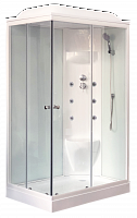 Душевая кабина Royal Bath  RB 8120HP7-WT (белое/прозрачное) правая