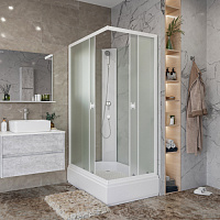 Душевая кабина Niagara Promo P110/80/26Q/MT/BK Без крыши