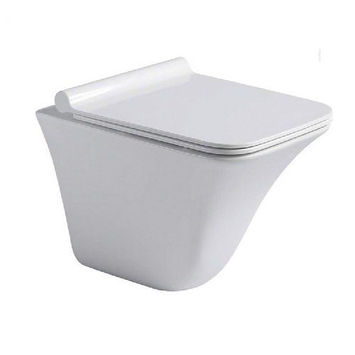 Унитаз керамический Black&White W-720 фото 3