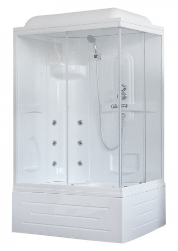 Душевая кабина Royal Bath  RB 8120BP2-T (прозрачное) левая