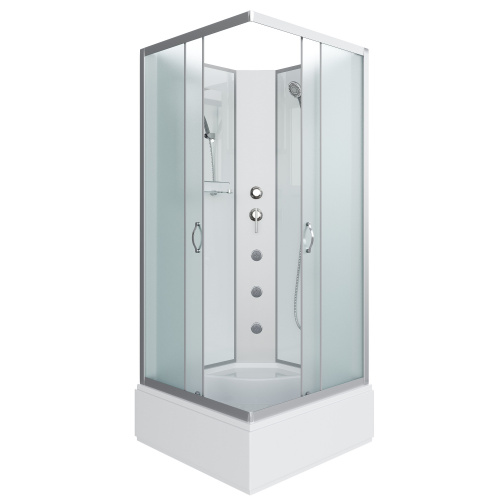 Душевая кабина Niagara NG-1108-14BKG (900х900х2000) фото 2