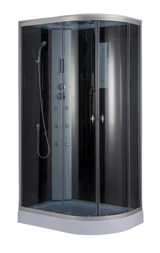 Душевая кабина Niagara NG-3513-14L (1200х800х2150) низкий поддон(13см) стекло ТОНИРОВАННОЕ 3 места Душевая кабина Niagara NG-3513-14L (1200х800х2150) низкий поддон(13см) стекло ТОНИРОВАННОЕ 3 места